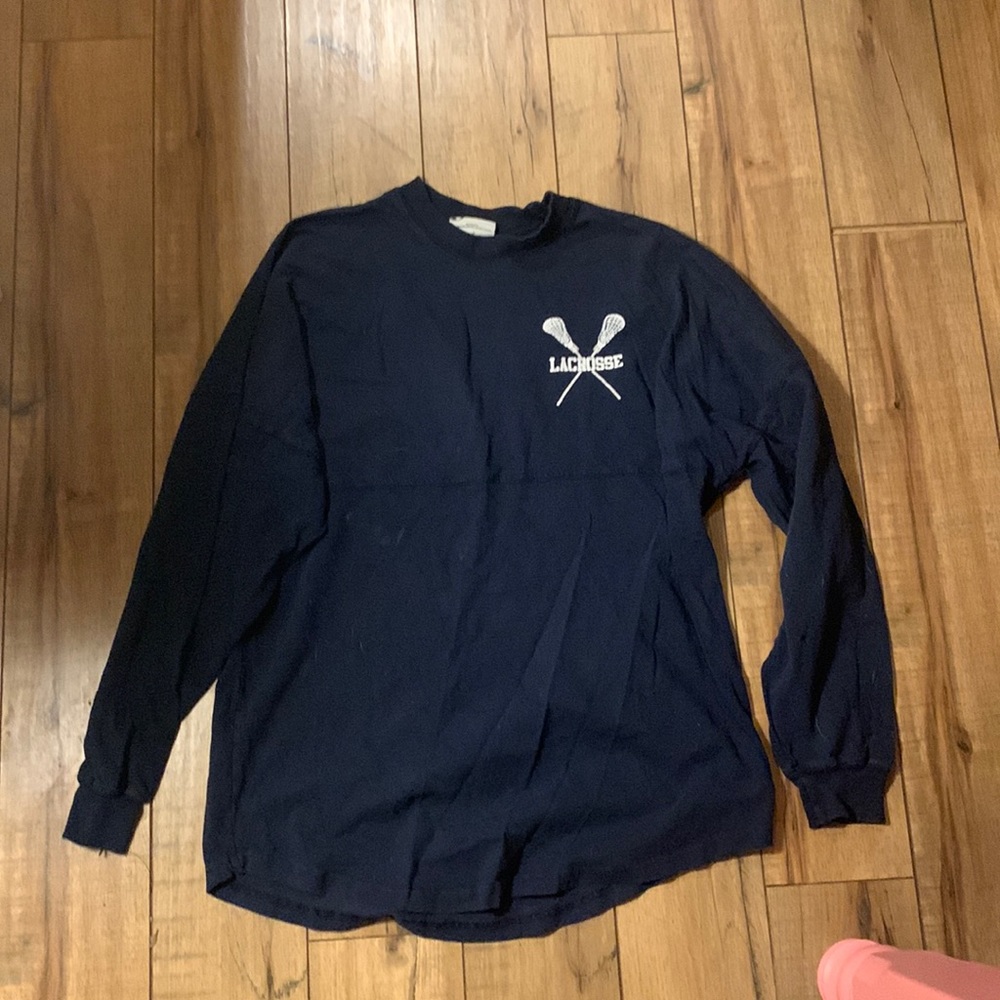 Thin crew beck sweatshirt, runs big